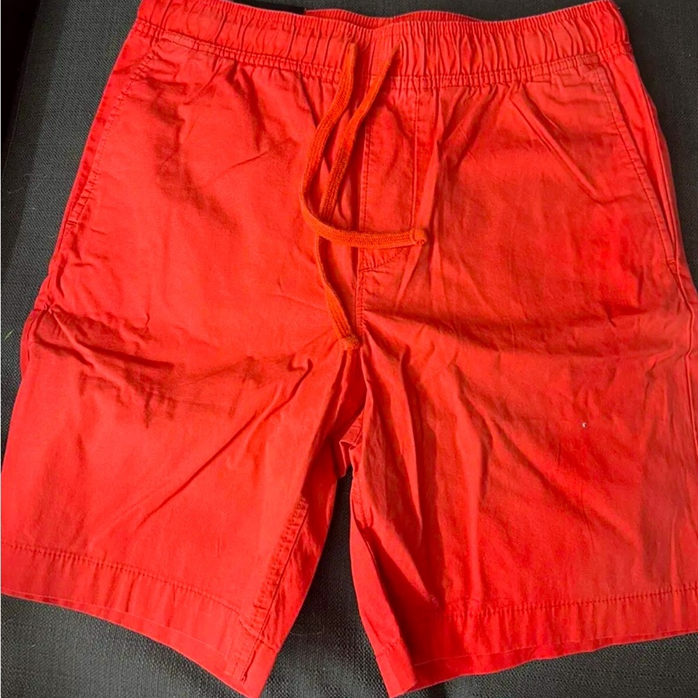 banana republic deck shorts 8.5 coral red